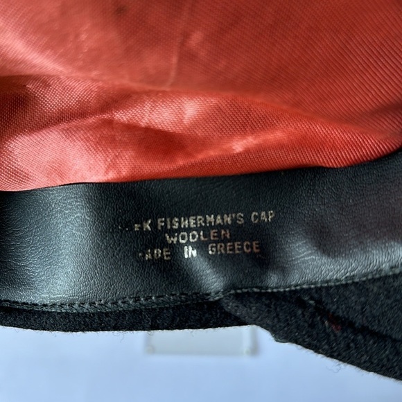 Vintage Authentic Greek Wool Fisherman’s Cap - Picture 7 of 8